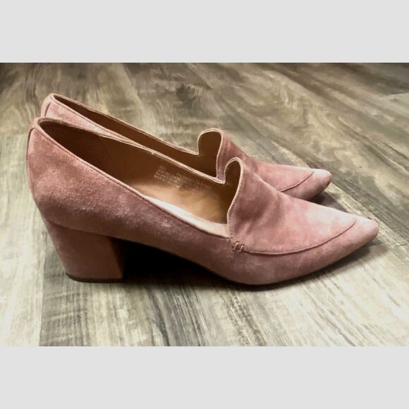 Halogen Pointed Toe Tessa Block Heel Pumps - Size 9 - Picture 1 of 5